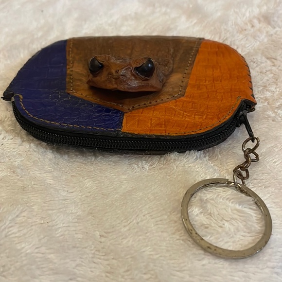 Creepy Taxidermy Frog Reptile Coin Purse - Picture 1 of 7